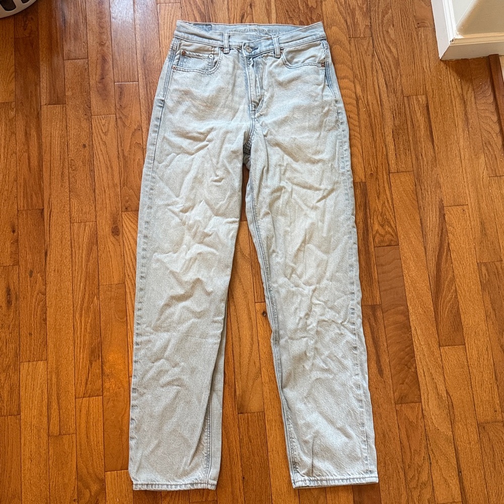 American Eagle Crossover Baggy Straight Jeans